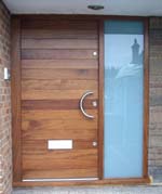 contemporary door