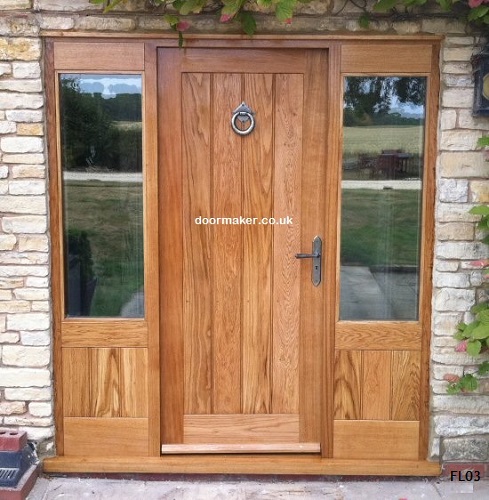 framed ledged door