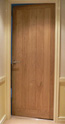 oak framed ledged doors