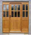 oak door sidelights