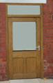 oak door glazed top