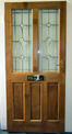 oak glazed doors