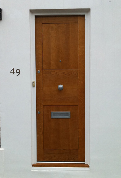 contemporary panel door