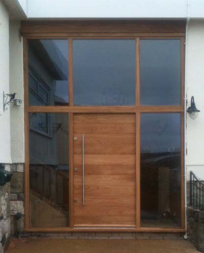 contemporary front door