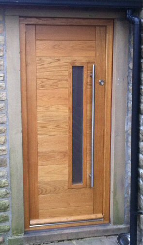 contemporary front doors