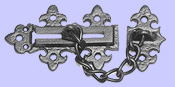 kirkpatrick wrought iron door chain