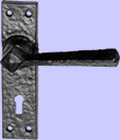 kirkpatrick wrought iron door handle