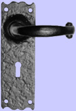 kirkpatrick wrought  iron door handle