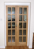 oak french doors