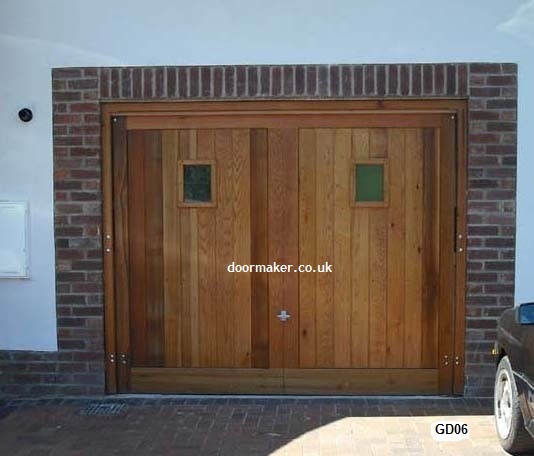 cedar garage doors