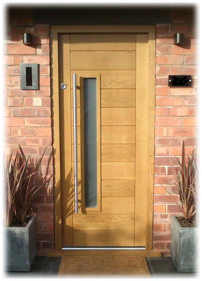 contemporary front doors