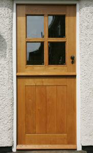 oak 4 pane stable door