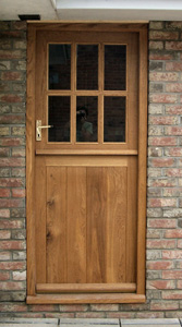 oak 6 pane stable door