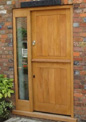 oak stable door no glass