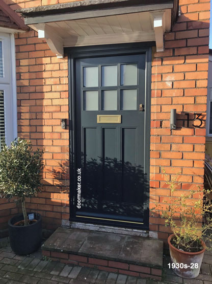1930s style door and frame