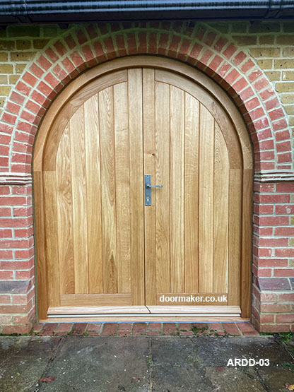 oak arched doors bespoke