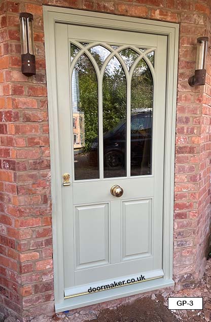 accoya door gothic style