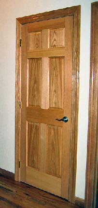 solid oak 6 panel door