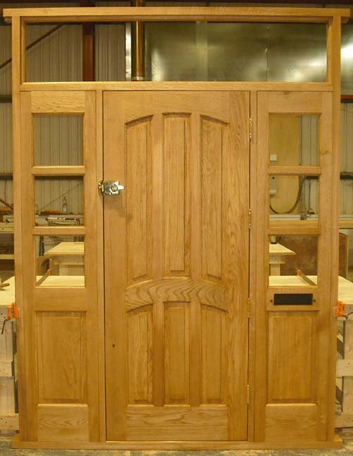 oak panelled doors