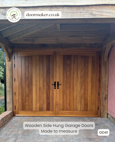 side hung garage doors iroko