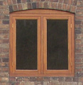 hardwood window