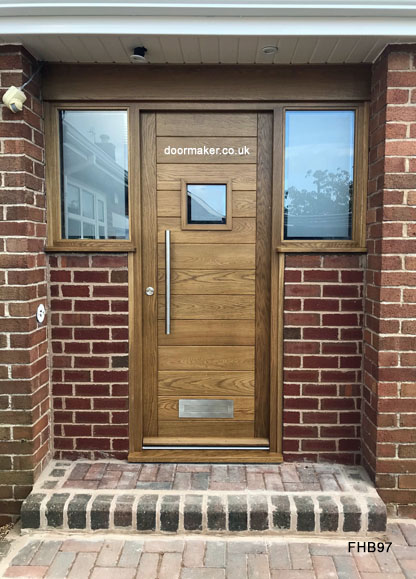 contemporary door and frame