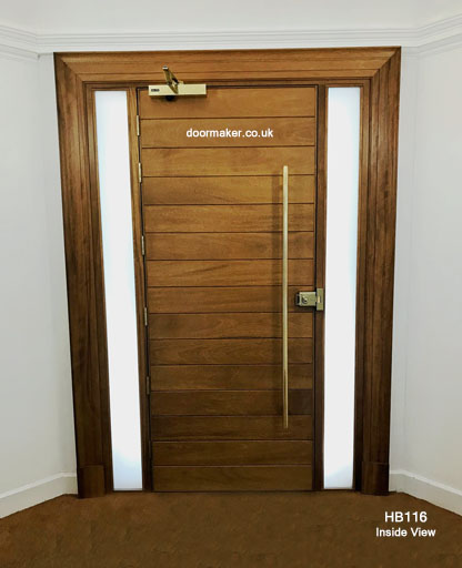 iroko contemporary door 