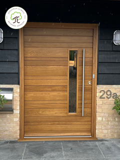 contemporary doors random boards