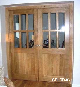 oak french doors