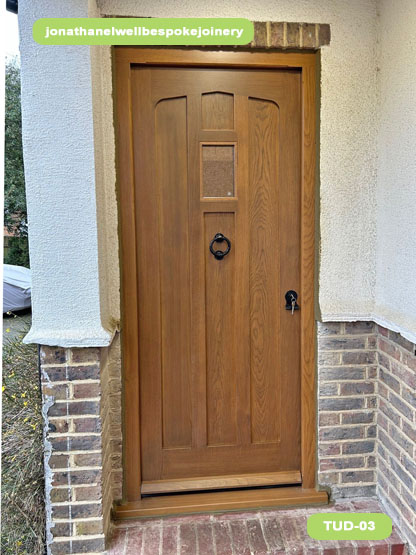 tudor style door oak