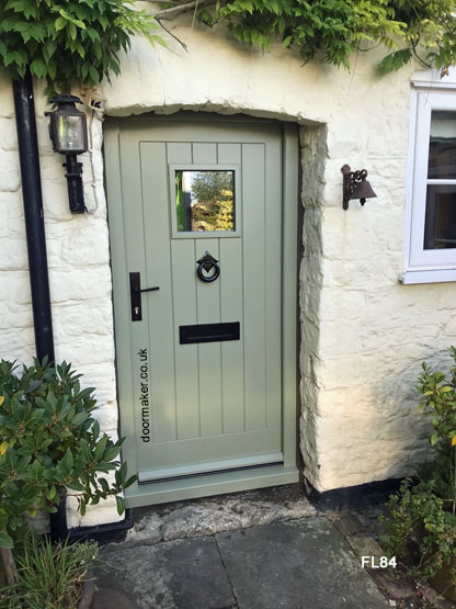 cottage door and frame farrow and ball lichen