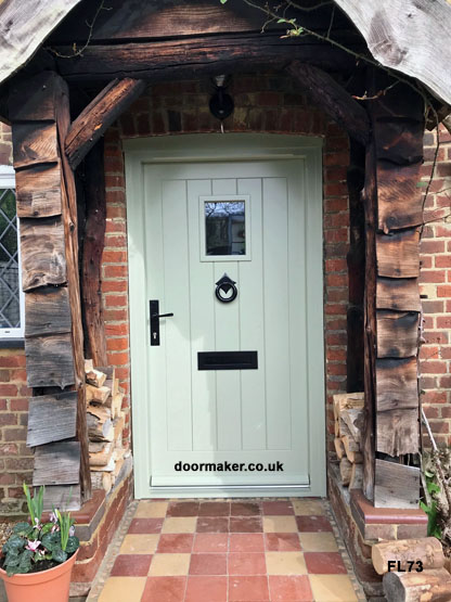 traditional cottage door and frame 