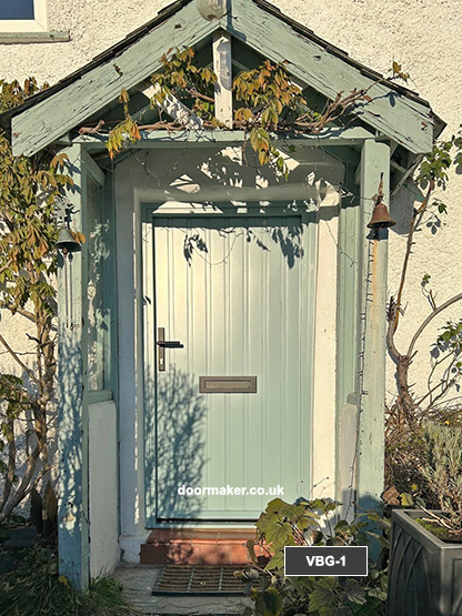 cottage style door dix blue