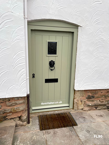 painted cottage doors