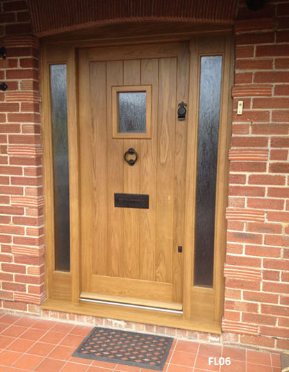 cottage oak door fl06