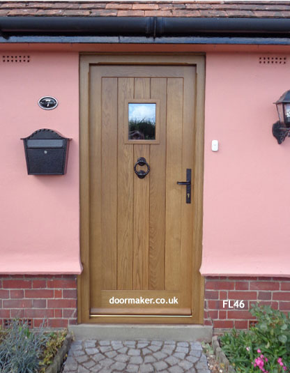 oak cottage door