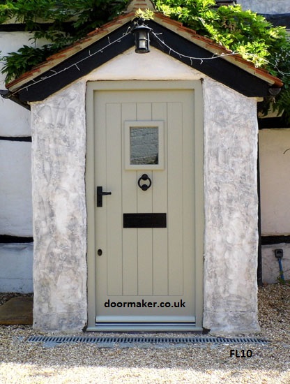 painted cottage doors