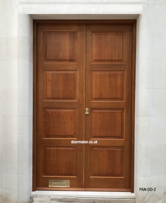 oak entrance doors