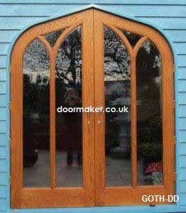 gothic arched doors