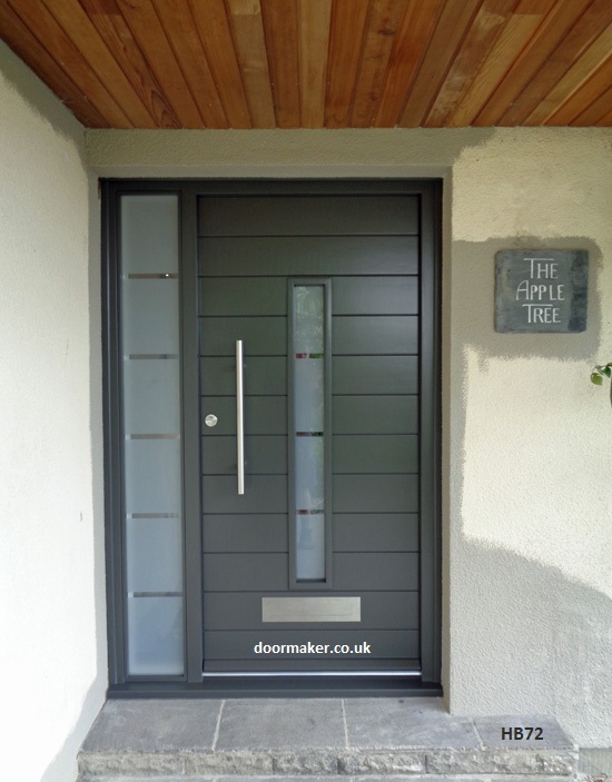 contemporary doorset grey etched sidelight