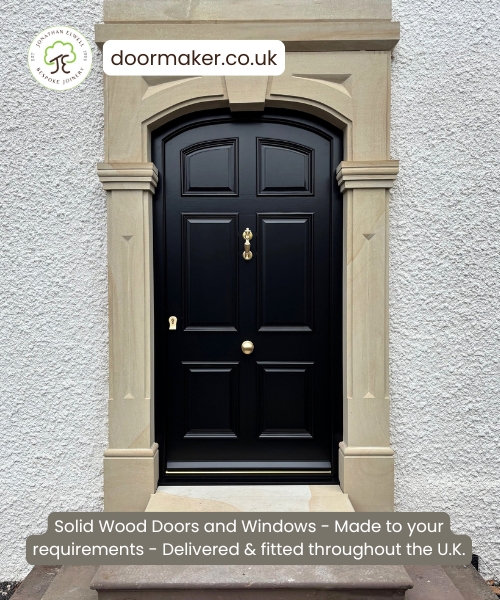 traditional panelled doors made from solid wood