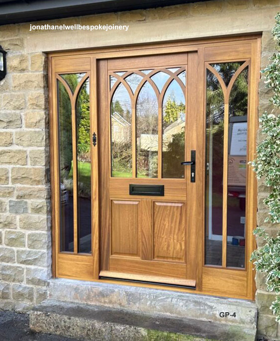 bespoke front doors gothic