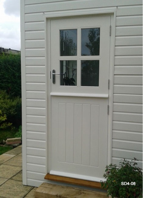 white stable door