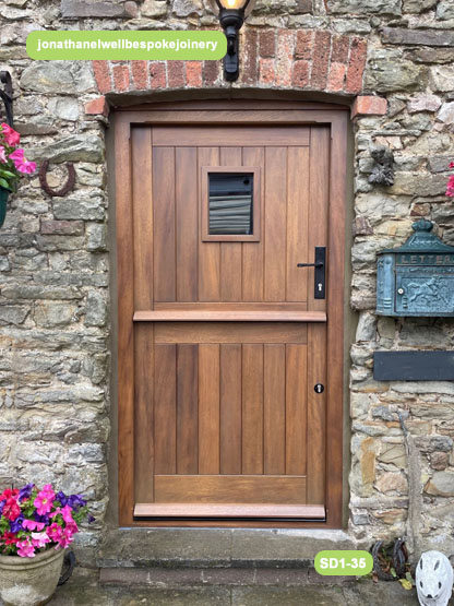 bespoke stable door iroko