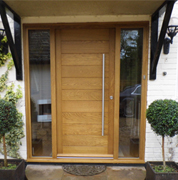 oak door light oak stain