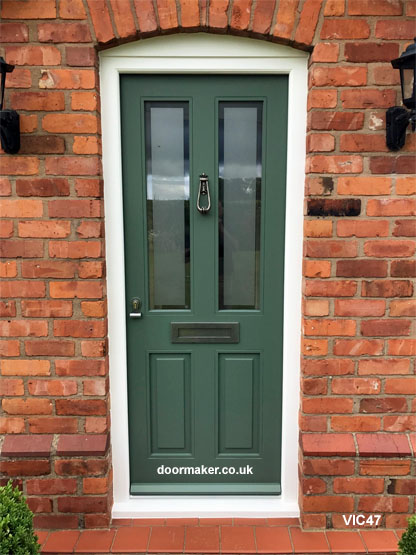 traditional victorian style door and frame
