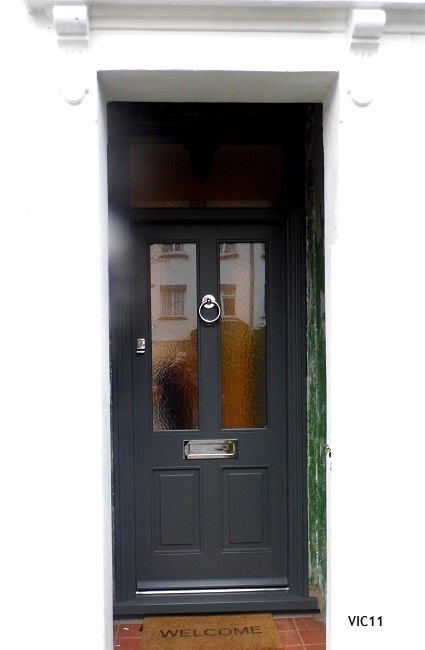 victorian door grey