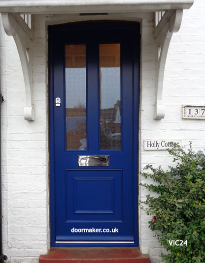 victorian front door oxford blue